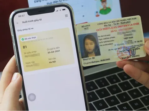 Cách tích hợp giấy phép lái xe vào ứng dụng VNeID