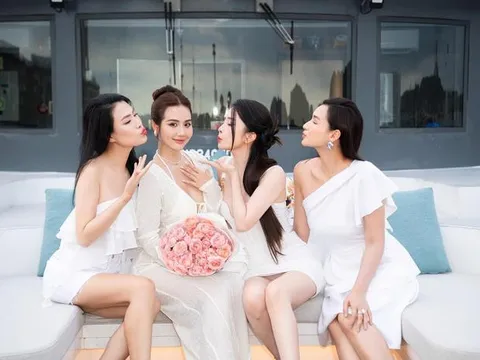 Huyền Lizzie bị chỉ trích vì diện trang phục xuyên thấu trong ngày trọng đại