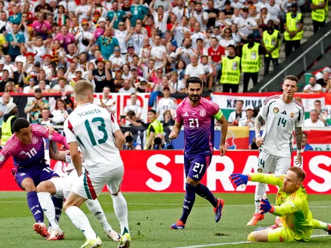 Đức giành vé đầu tiên vào vòng 1/8 EURO 2024