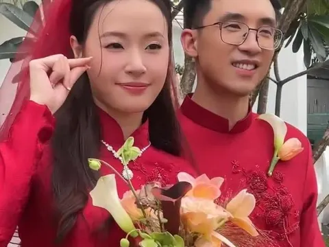 Hé lộ sính lễ khủng trong lễ vu quy Midu và chồng thiếu gia