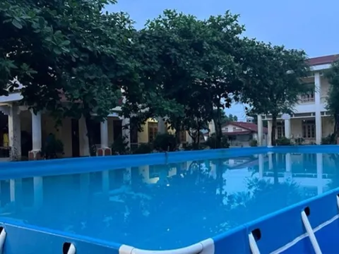 Một học sinh ở Thái Nguyên đuối nước tại bể bơi của nhà trường