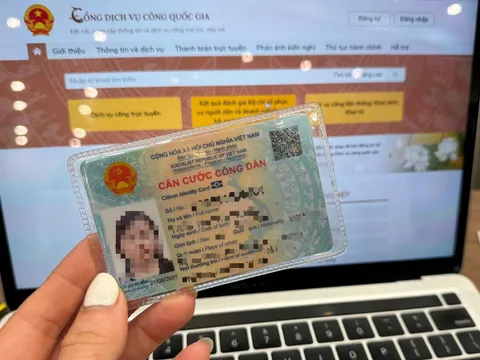 Quy trình cấp thẻ Căn cước tại cơ quan quản lý và Cổng dịch vụ công, VNeID