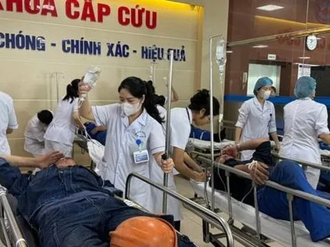 Đình chỉ bếp ăn Nhà máy Đóng tàu Sông Cấm khiến 127 người ngộ độc