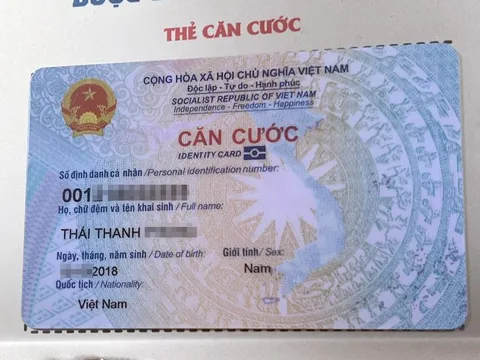 Chi tiết thẻ căn cước mẫu mới được cấp từ ngày 01/7