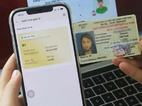 Không tích hợp giấy phép lái xe trên VNeID có bị phạt?
