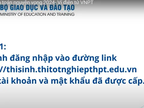 Hướng dẫn nộp lệ phí xét tuyển đại học trực tuyến từ ngày 31/7