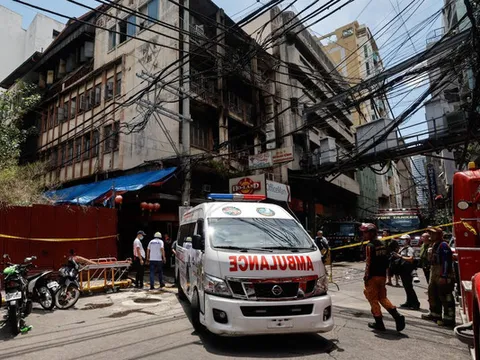 Philippines: Cháy nhà cao tầng ở thủ đô Manila, 11 người thiệt mạng