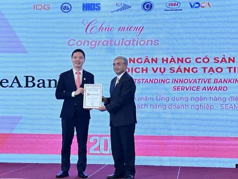 SeABank lần thứ 4 liên tiếp được vinh danh là Ngân hàng Việt Nam tiêu biểu