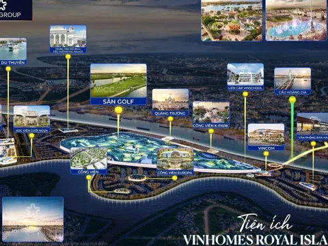 Chọn “Thời điểm Vàng” đầu tư Vinhomes Royal Island đảo Vũ Yên, Hải Phòng