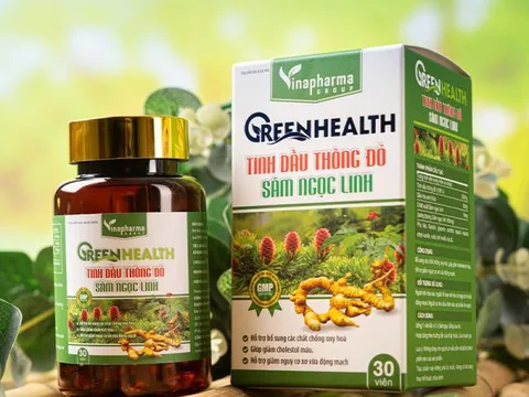 Quảng cáo sản phẩm Green Health tinh dầu thông đỏ sâm Ngọc Linh gây hiểu nhầm như thuốc chữa bệnh