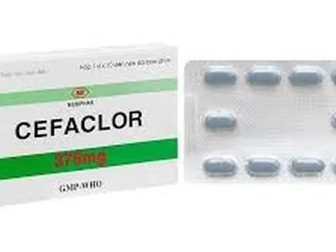 Thu hồi triệt để thuốc Cefaclor 375mg vi phạm mức độ 2