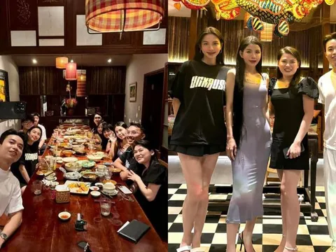 Ngay khi về Việt Nam an toàn, Hằng Du Mục đã đoàn tụ team Quang Linh Vlog
