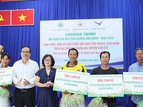 TP.HCM: 18 hộ dân thuộc diện khó khăn tại huyện đảo Cần Giờ được tài trợ sinh kế
