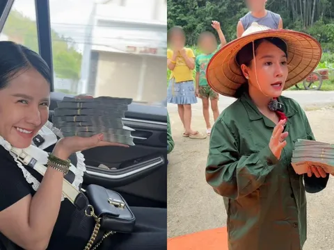 Mang 320 triệu đi từ thiện: Bà Nhân Vlog bất ngờ đối mặt với chỉ trích 'làm màu'