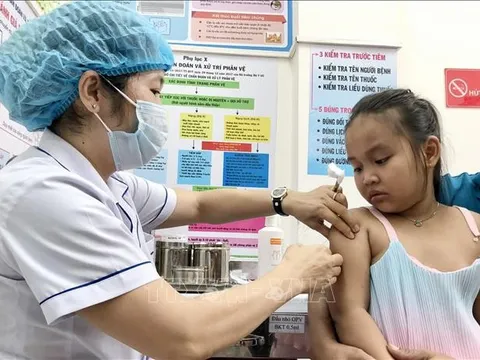 TP Hồ Chí Minh đẩy nhanh tiến độ tiêm chủng vaccine phòng bệnh sởi