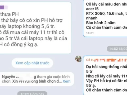 Tạm ngưng giảng dạy cô giáo 'dỗi' vì phụ huynh không hỗ trợ tiền mua laptop