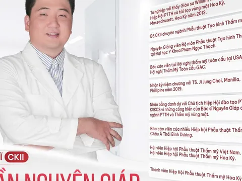 Dr. Nguyên Giáp và hành trình 15 năm góp phần phát triển ngành thẩm mỹ Việt Nam