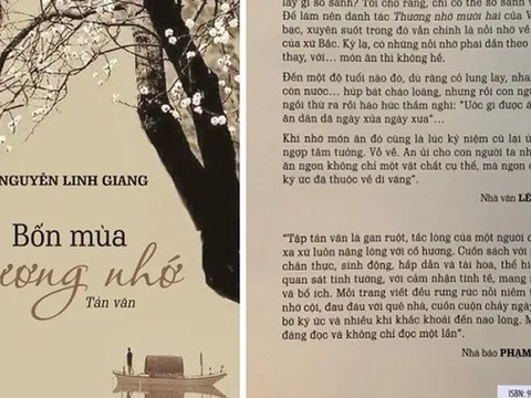 Tản văn “Bốn mùa thương nhớ”…