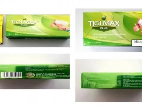 Phát hiện hai chất cấm trong viên uống giảm cân cấp tốc Tigi Max Plus