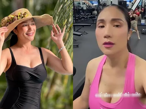 MC Cát Tường khoe sắc vóc căng tràn, quyến rũ ở tuổi U50