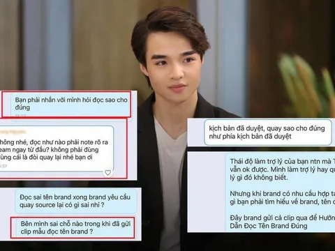 Bị tố đọc sai tên nhãn hàng và được yêu cầu đọc lại nhưng thách thức 'không nhé', Tun Phạm nói gì?
