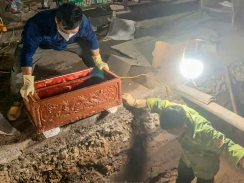 Vụ gần 150 bộ hài cốt ở phố Tây Sơn, Hà Nội: Phát hiện thêm hơn 250 bộ tiểu sành, hài cốt