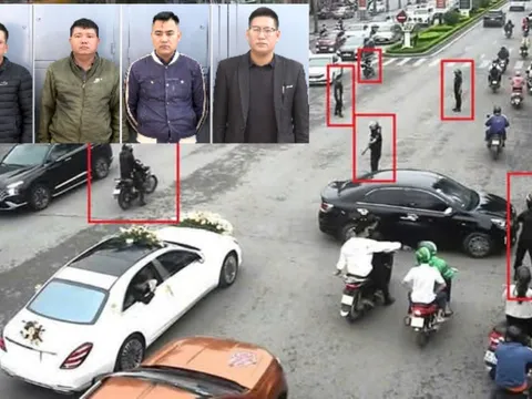 Khởi tố vụ án nhóm vệ sĩ mặc đồng phục 'điều tiết giao thông' để phân luồng cho xe đám cưới ở Thanh Hóa