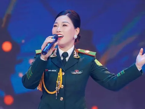 NSƯT Hương Giang với dự án âm nhạc “Vang mãi khúc quân hành”