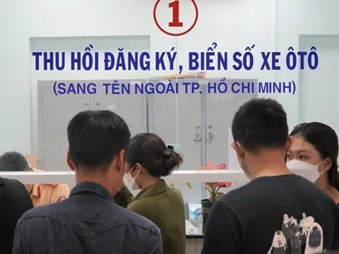 Sẽ bỏ quy định chủ xe phải đổi đăng ký, biển số khi thay đổi nơi cư trú