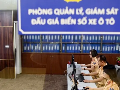 Chính thức giá khởi điểm đấu giá biển số xe máy từ 05 triệu đồng