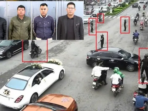 Tin mới nhất vụ công ty vệ sĩ dọn đường cho dàn siêu xe đám cưới ở Thanh Hoá