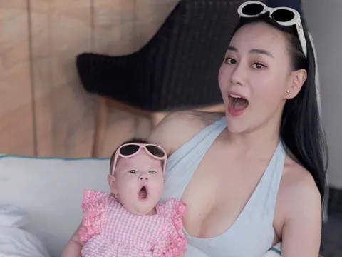 Phương Oanh khoe ảnh gây sốt của 2 con, 'mẹ chồng' nói ngay 1 câu