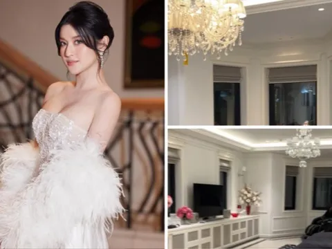 Cận cảnh biệt thự bạc tỷ sang xịn của Á hậu Huyền My