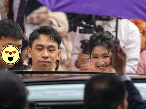 Khoảnh khắc Phương Nhi rạng rỡ trong ngày về làm 'dâu nghìn tỷ'