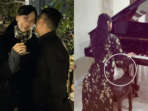 MC Mai Ngọc khoe bụng bầu lấp ló