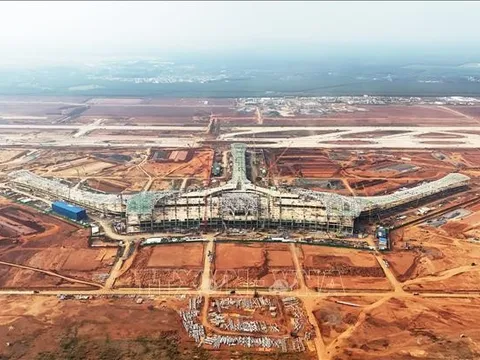Đại công trường sân bay Long Thành thi công xuyên Tết