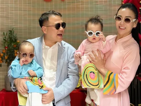 Tết đặc biệt của Phương Oanh và Shark Bình ở biệt thự triệu đô