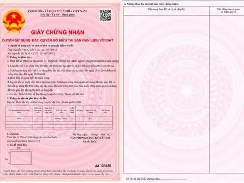 Những lưu ý về mã QR của Giấy chứng nhận quyền sử dụng đất