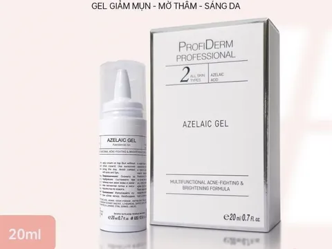 Vì sao mỹ phẩm Profiderm Azelaic Gel bị đình chỉ và thu hồi trên toàn quốc?