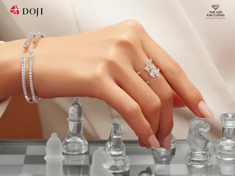DOJI & Thế Giới Kim Cương tôn vinh xu hướng đa phong cách của phái đẹp với ngàn ưu đãi ngày 8/3
