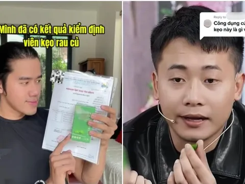 Một TikToker kiểm nghiệm sản phẩm kẹo rau mà Quang Linh Vlogs quảng cáo, kết quả cực bất ngờ