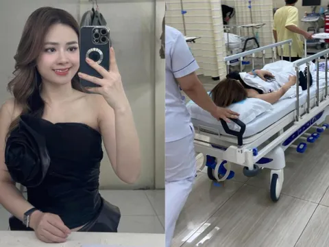 Nữ ca sĩ nổi tiếng Vbiz bị liệt dây thần kinh số 7, phải nhập viện cấp cứu