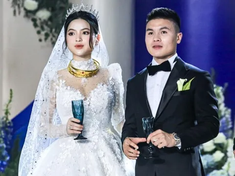 Ngỡ ngàng trước độ giàu có của vợ Quang Hải