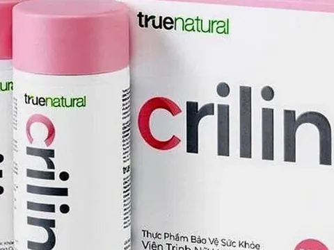 Viên trinh nữ hoàng cung Crilin women Health quảng cáo sai quy định