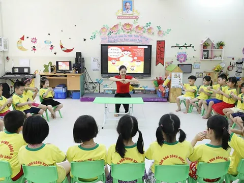 Phổ cập giáo dục mầm non cho trẻ em từ 3 đến 5 tuổi