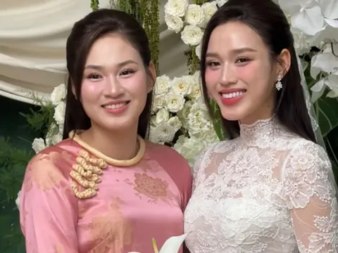 Nhan sắc gây bất ngờ của chị gái Hoa hậu Đỗ Thị Hà, kể một chi tiết về em rể ai cũng xuýt xoa