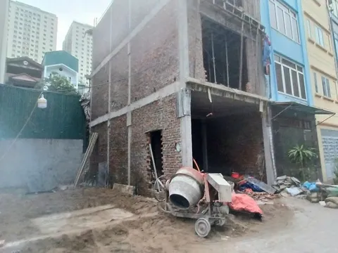Huyện Thanh Trì, TP Hà Nội: Ồ ạt xây dựng nhà cao tầng kiên cố tại khu đô thị Đại Thanh