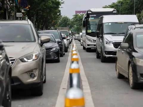 Hà Nội điều chỉnh phân làn các phương tiện trên đường Võ Chí Công từ ngày 09/7