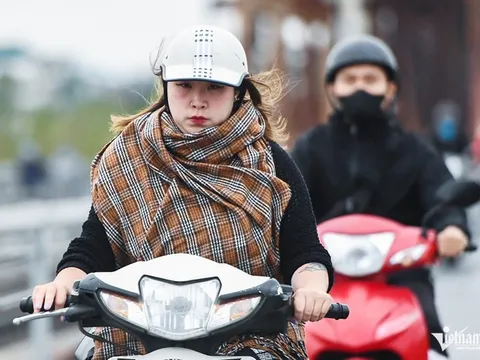 Gió Đông Bắc mạnh lên, miền Bắc có nơi dưới 8 độ C