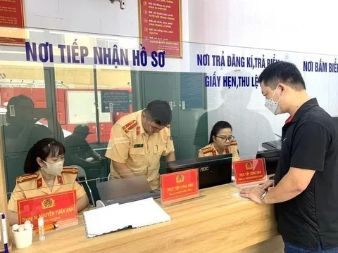 Bộ Công an hướng dẫn người dân đăng ký xe từ ngày 01/7/2025